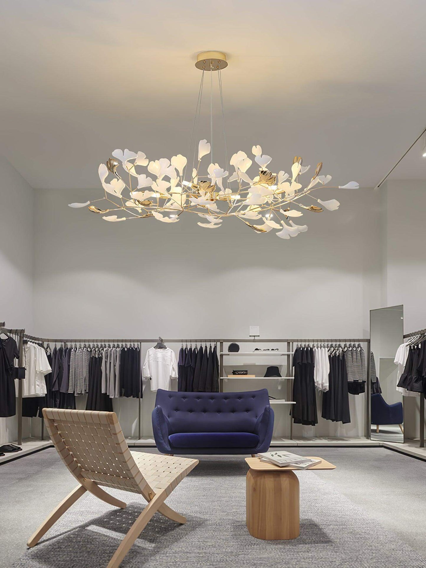 Gingko Chandelier Style F