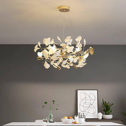 Gingko Chandelier Style F