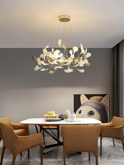Gingko Chandelier Style F