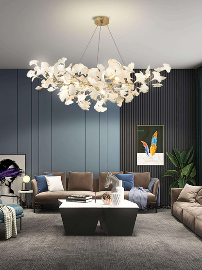 Gingko Chandelier Style F
