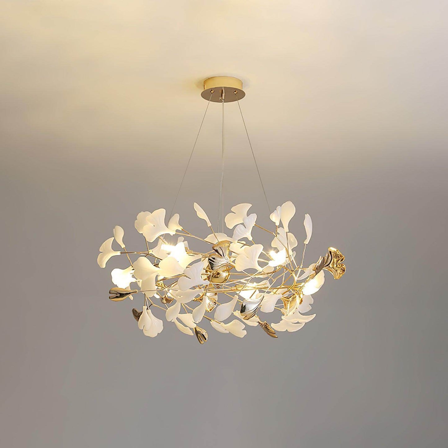 Gingko Chandelier Style F