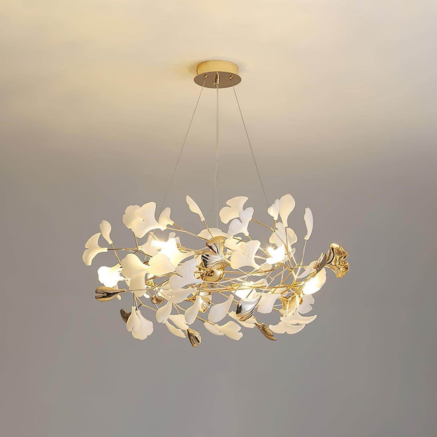 Gingko Chandelier Style F