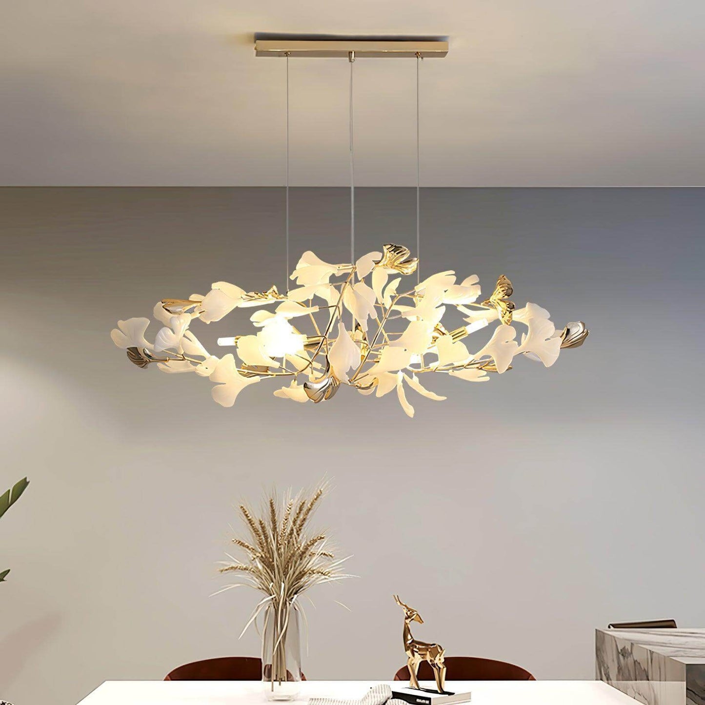 Gingko Chandelier Style F