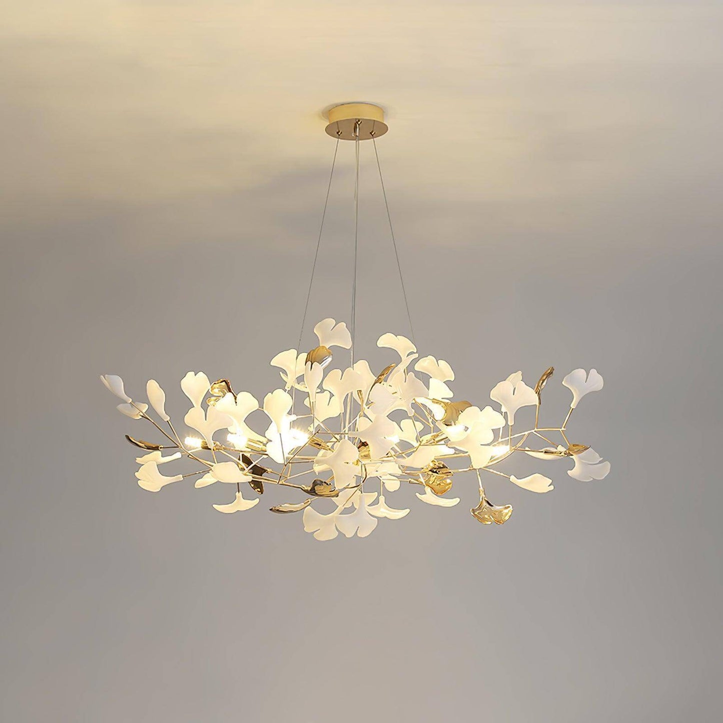 Gingko Chandelier Style F