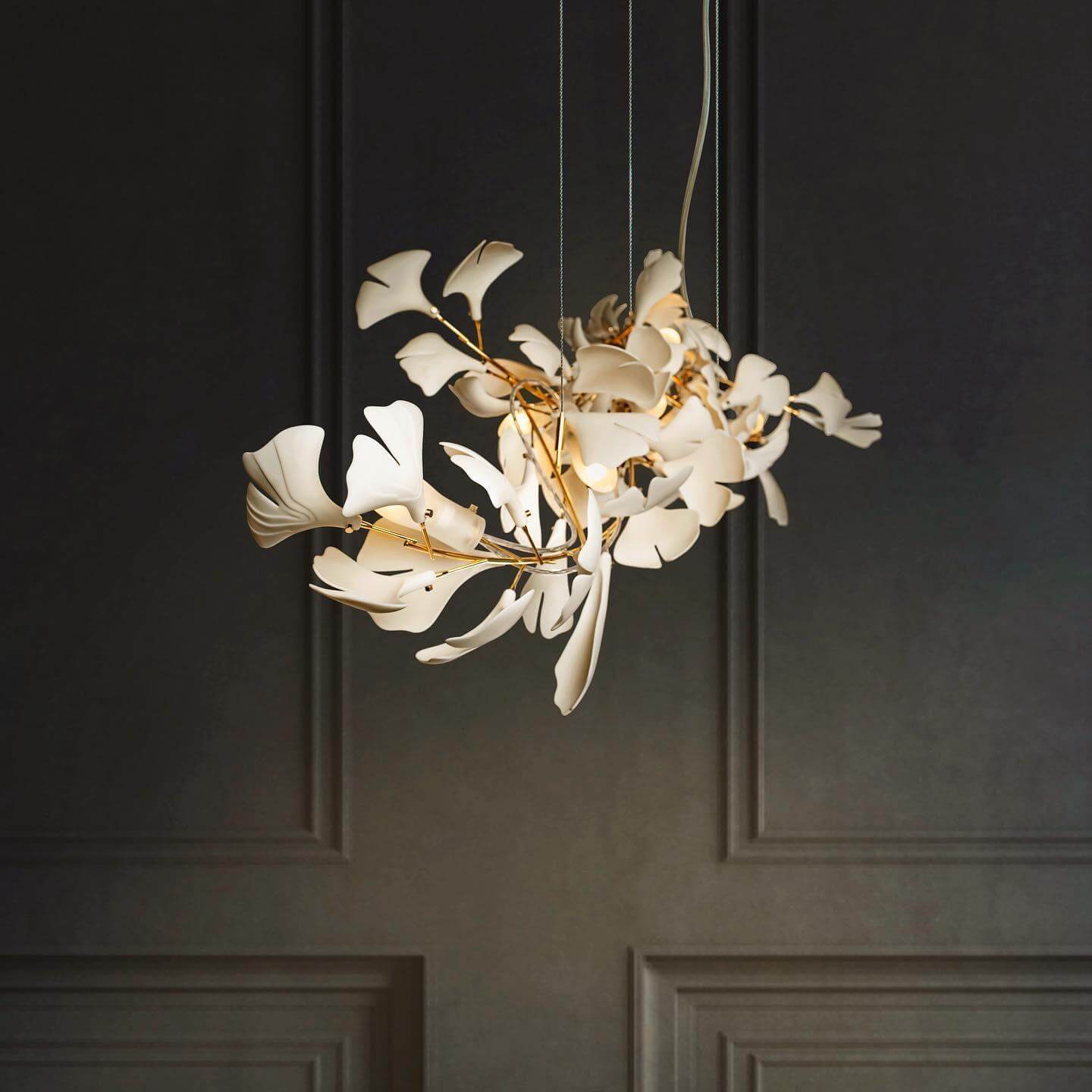 Gingko Chandelier Style I