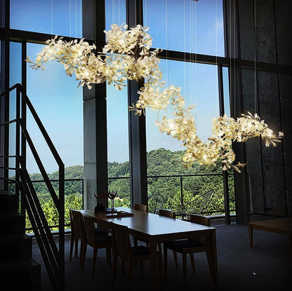 Gingko Chandelier Style I
