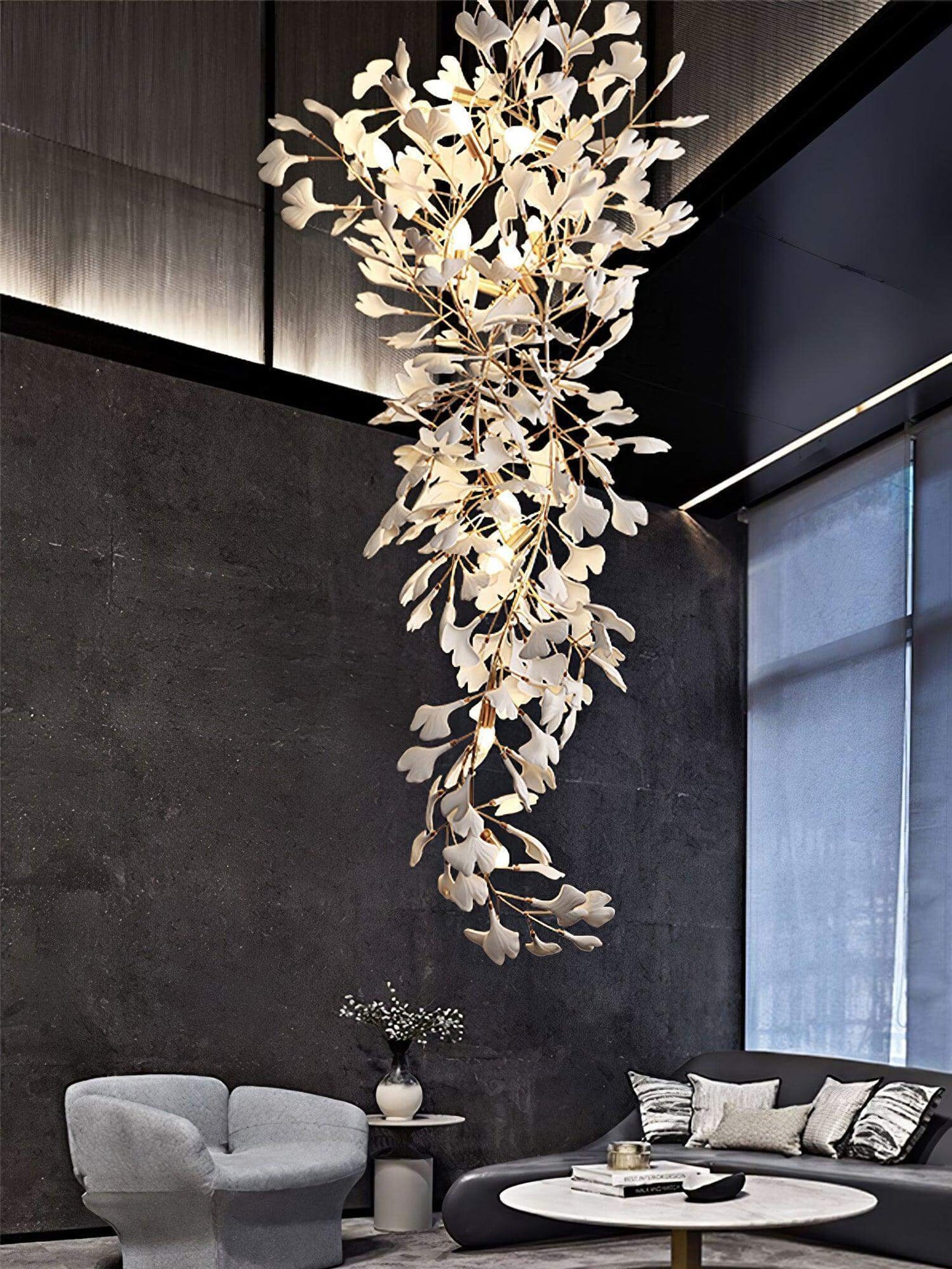 Gingko Chandelier Style L