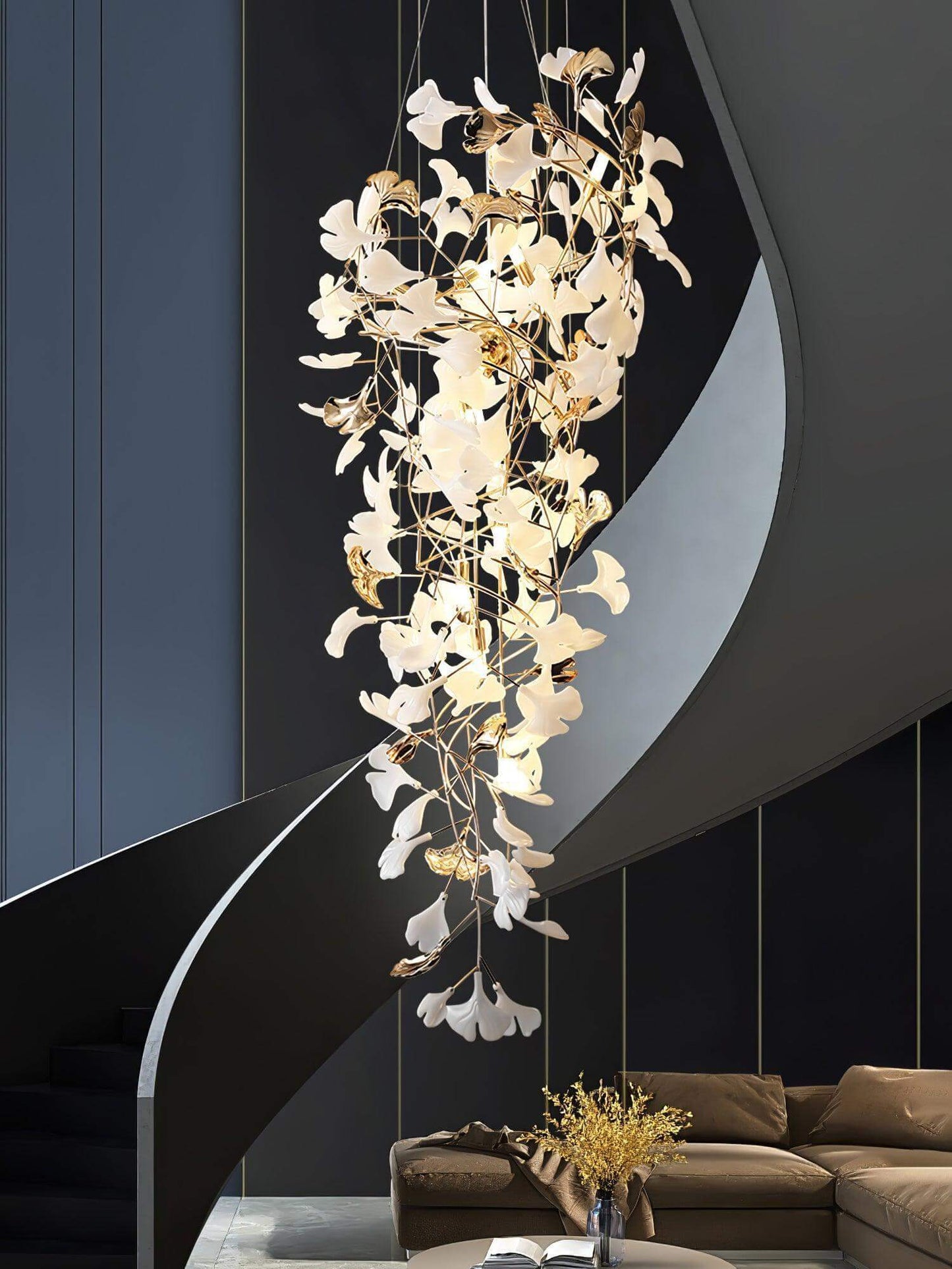 Gingko Chandelier Style L