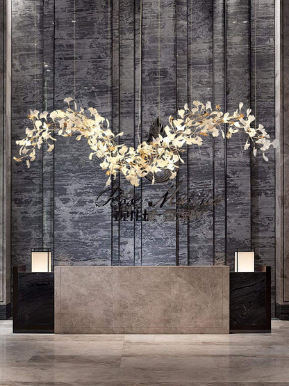 Gingko Chandelier Style M