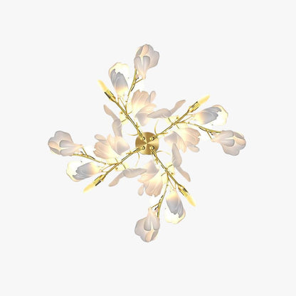 Gingko Flowers Sconce