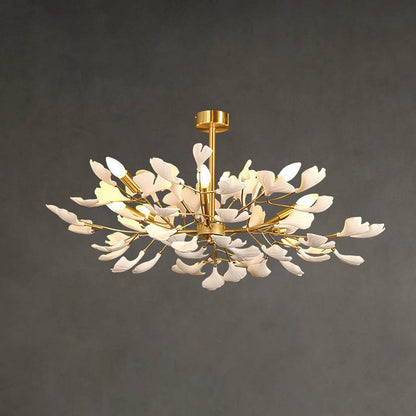 Gingko Chandelier Style G
