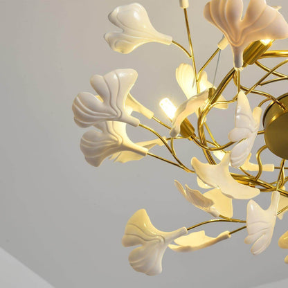 Gingko Chandelier Style G