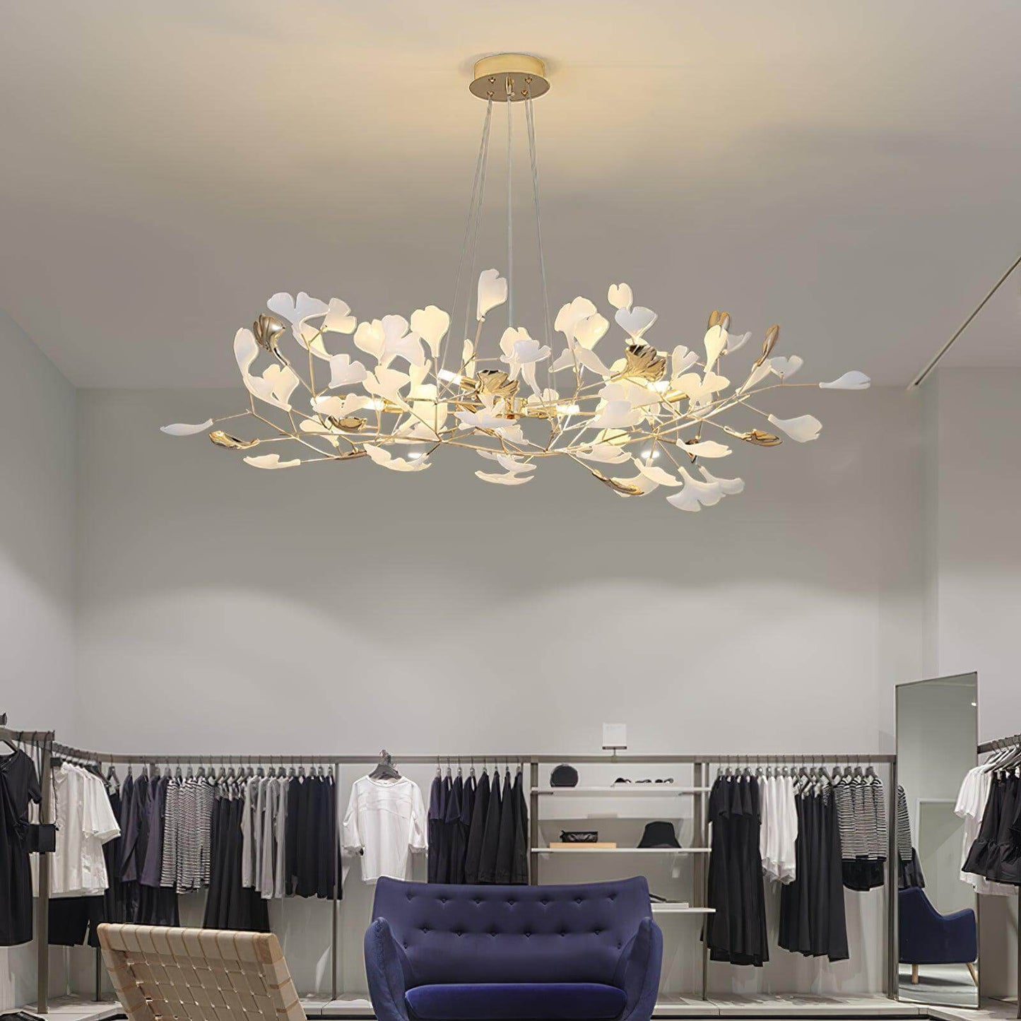 Gingko Chandelier Style A