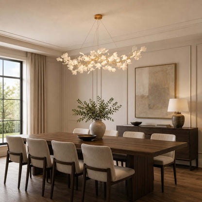 Gingko Chandelier Style C