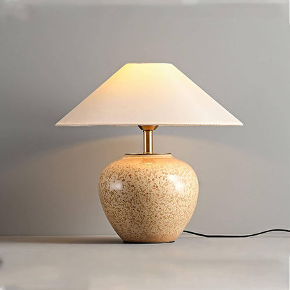 Glazed Ceramic Table Lamp