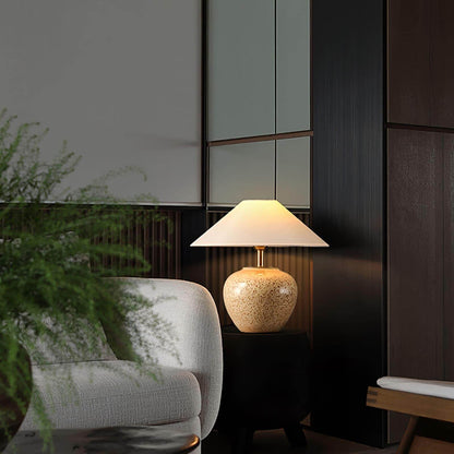 Glazed Ceramic Table Lamp