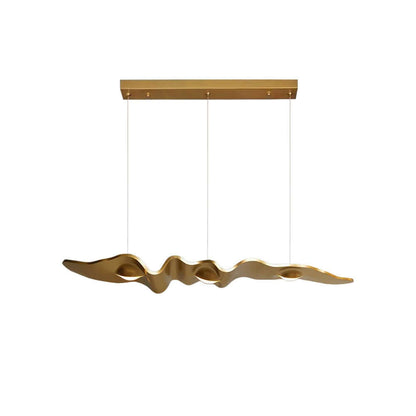 Gold Ribbon Chandelier