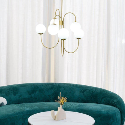 Gooseneck Chandelier