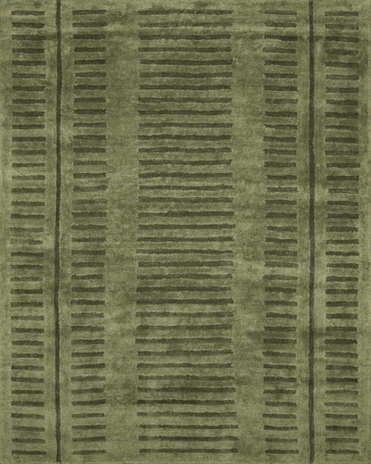 Washable Wool Rug - Green - Clearance