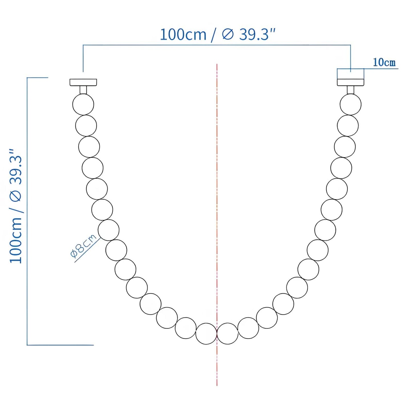 Halti Necklace Chandelier