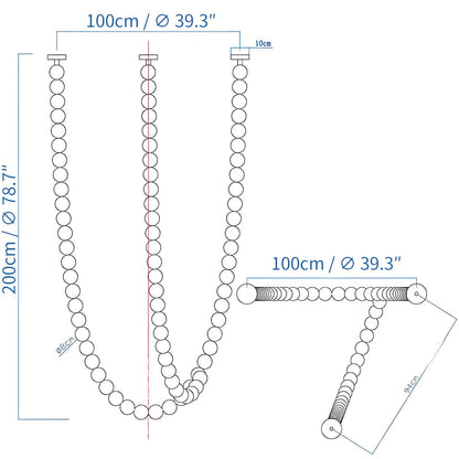 Halti Necklace Chandelier