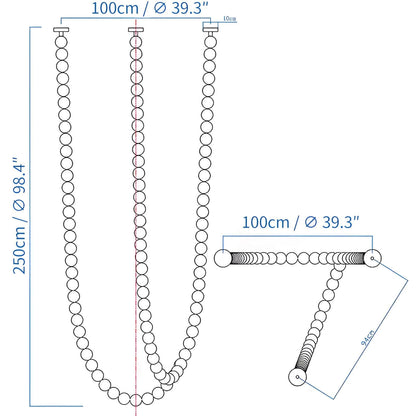 Halti Necklace Chandelier