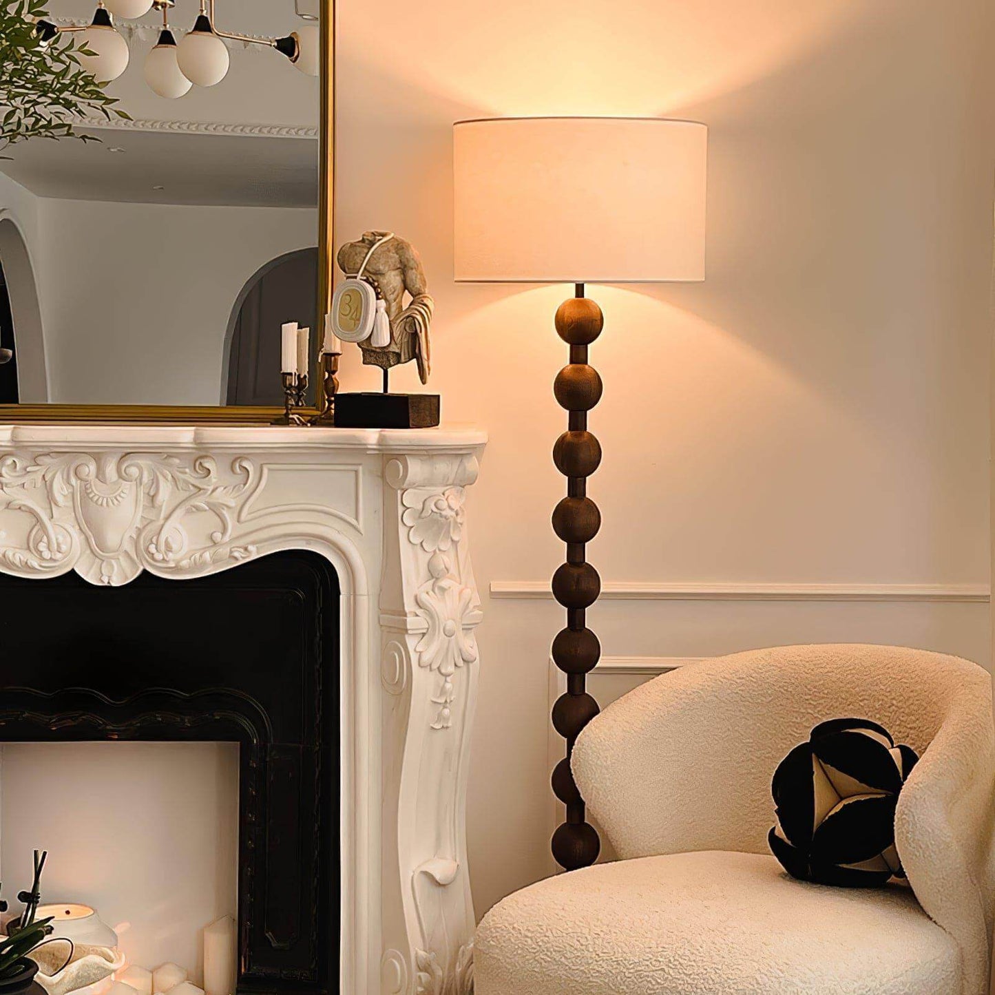 Hugo Barbell Floor Lamp