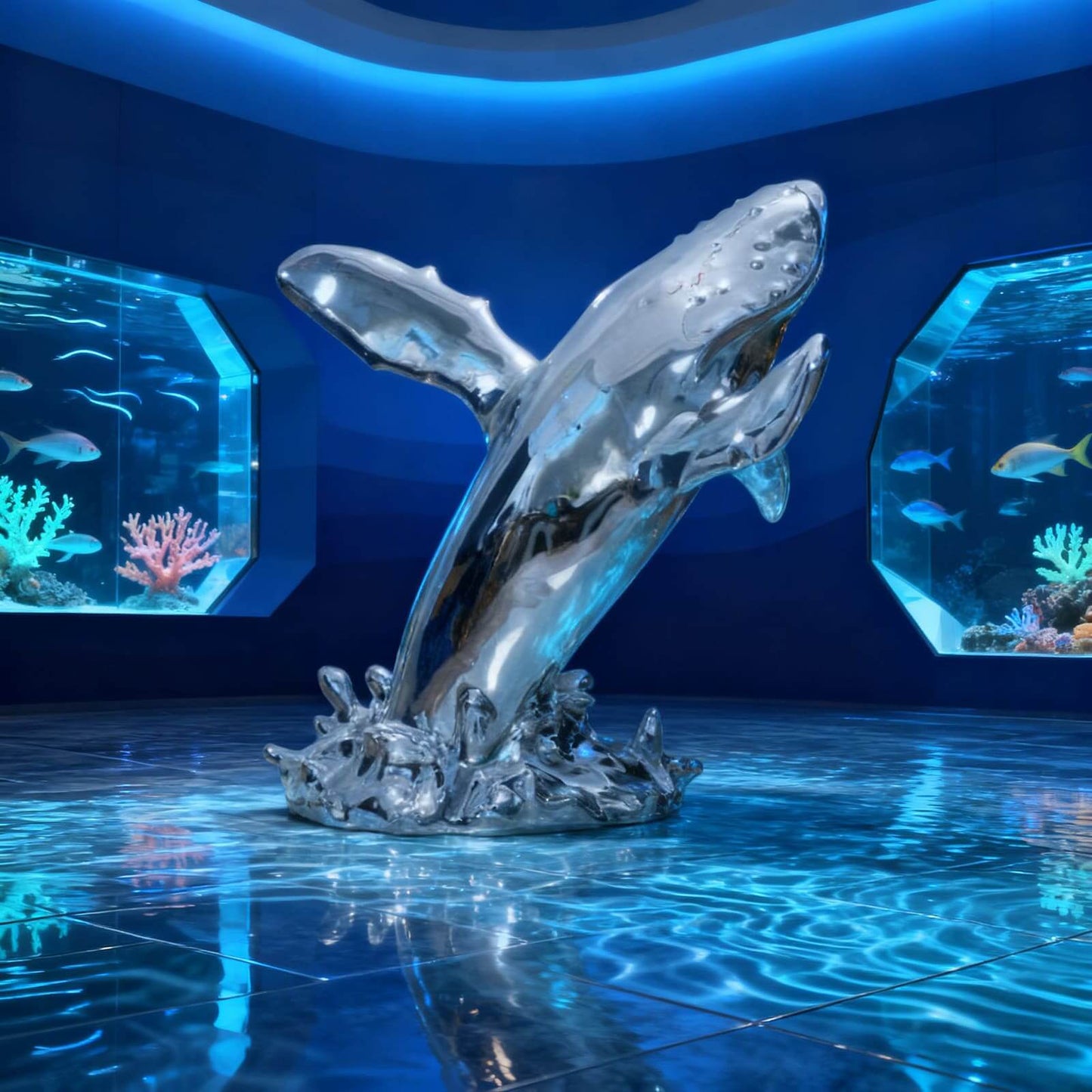 Humpback Whale Sculpture