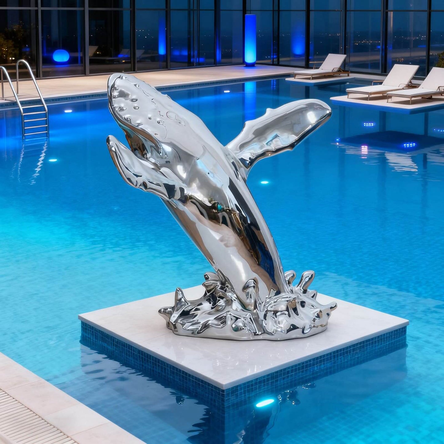 Humpback Whale Sculpture