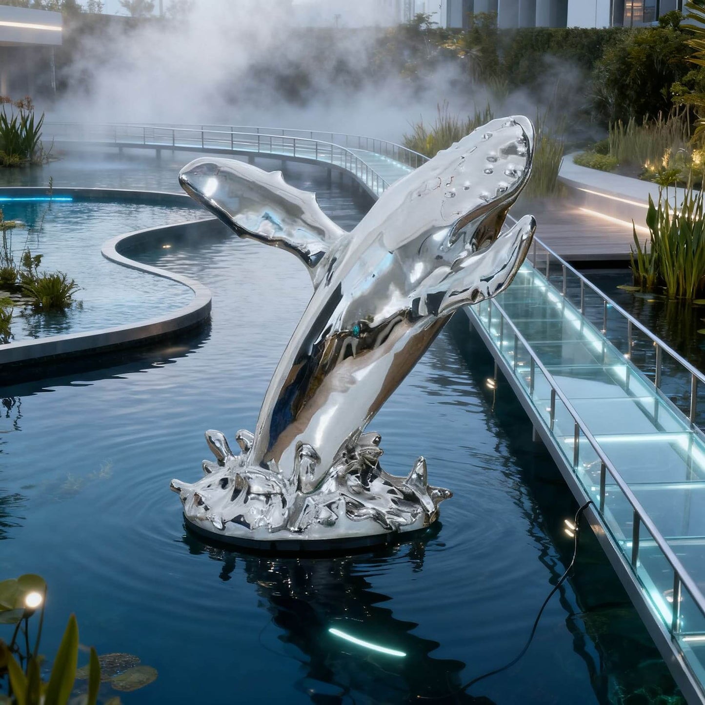 Humpback Whale Sculpture