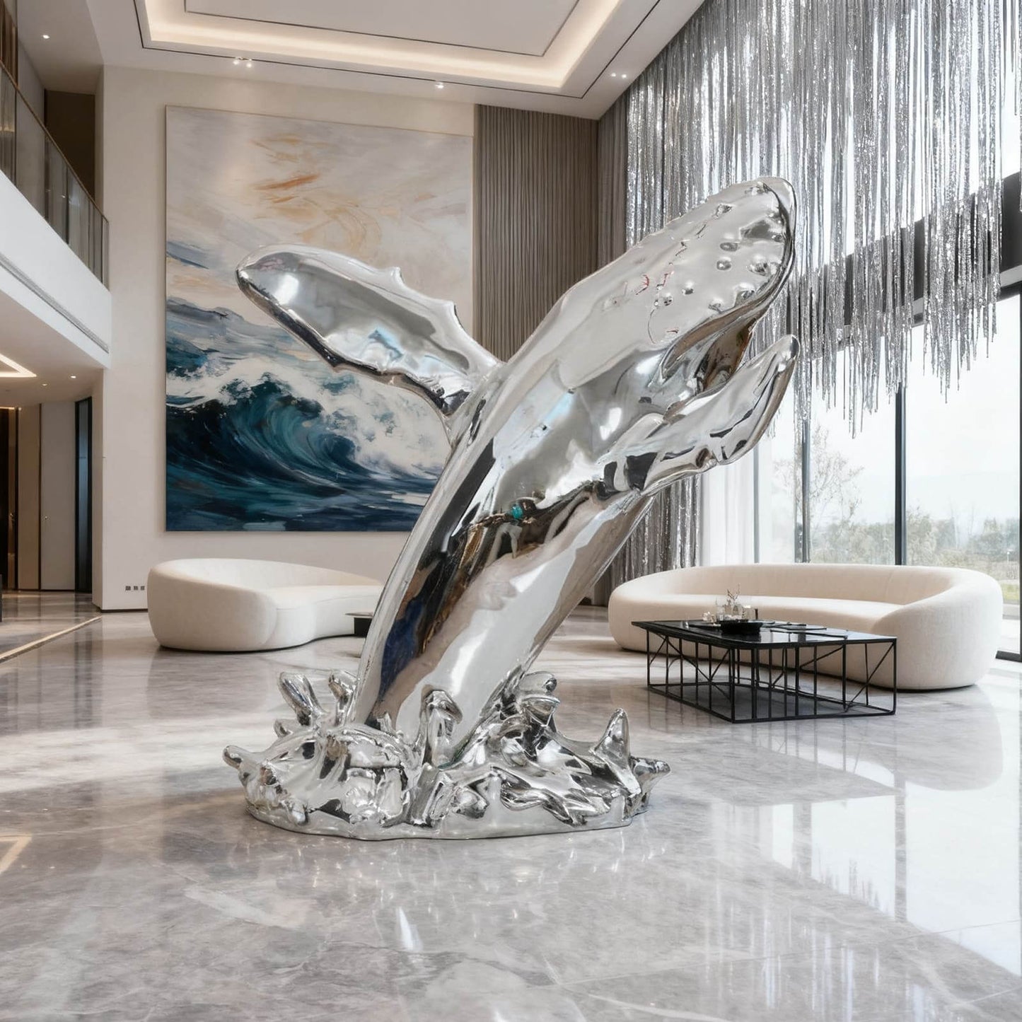 Humpback Whale Sculpture