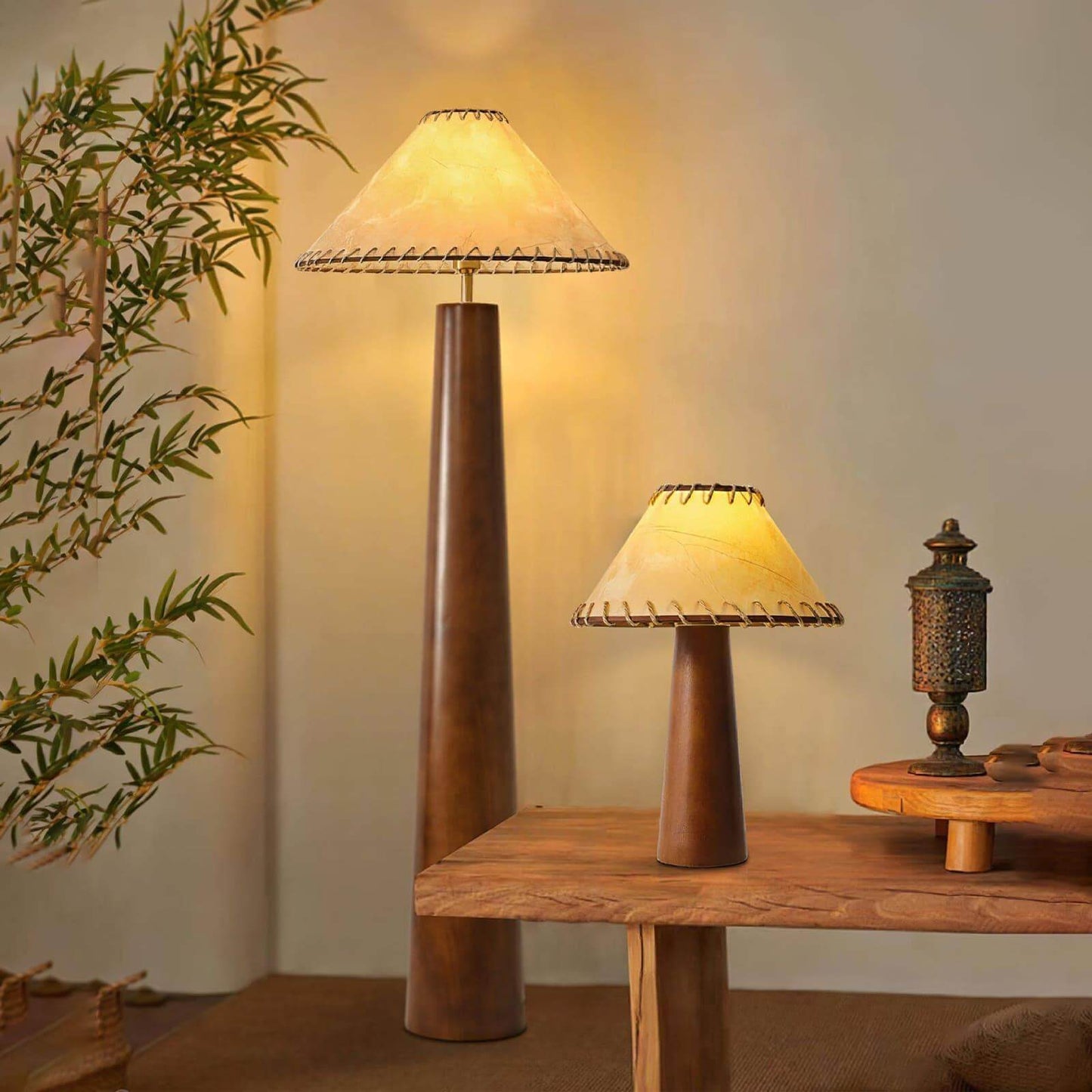 Kibo Wood Floor Lamp