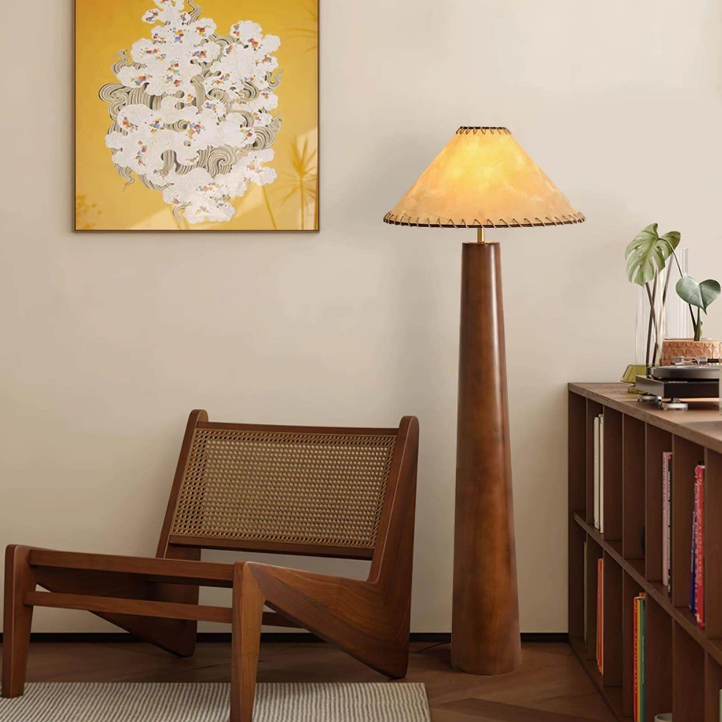 Kibo Wood Floor Lamp