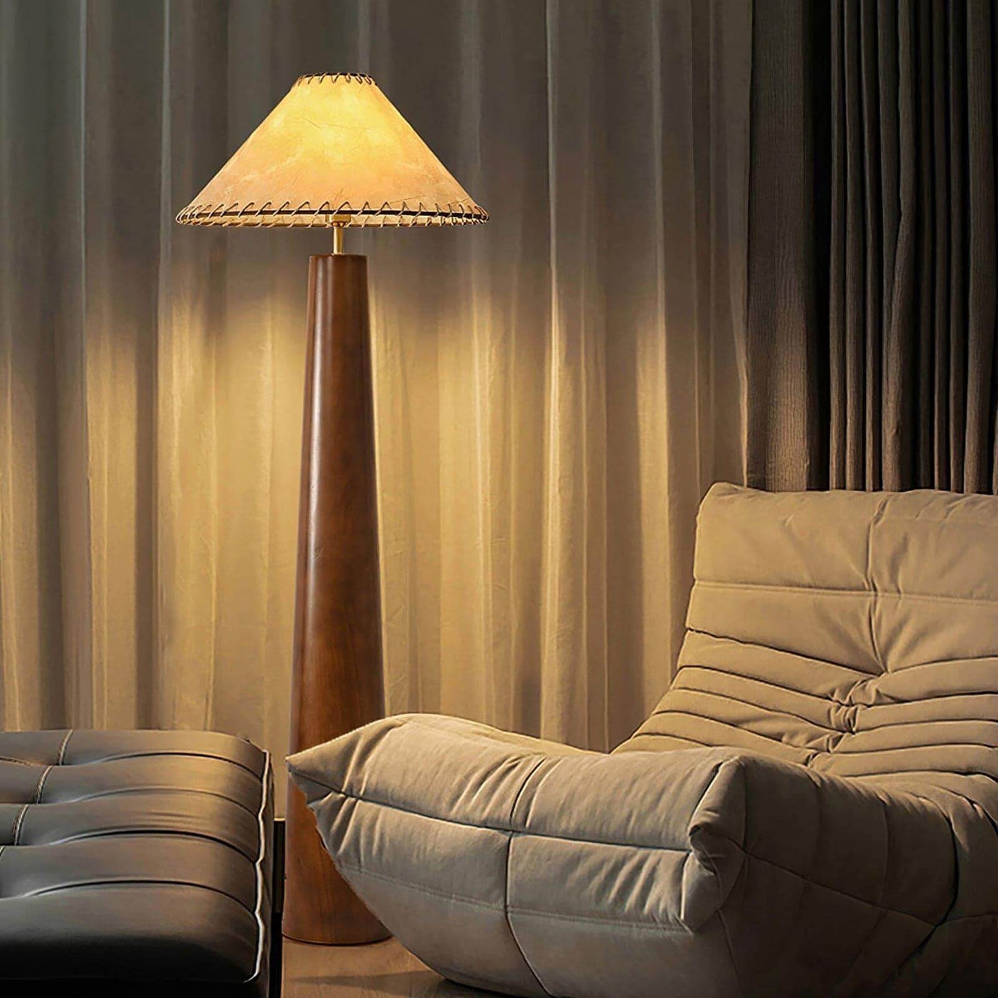 Kibo Wood Floor Lamp