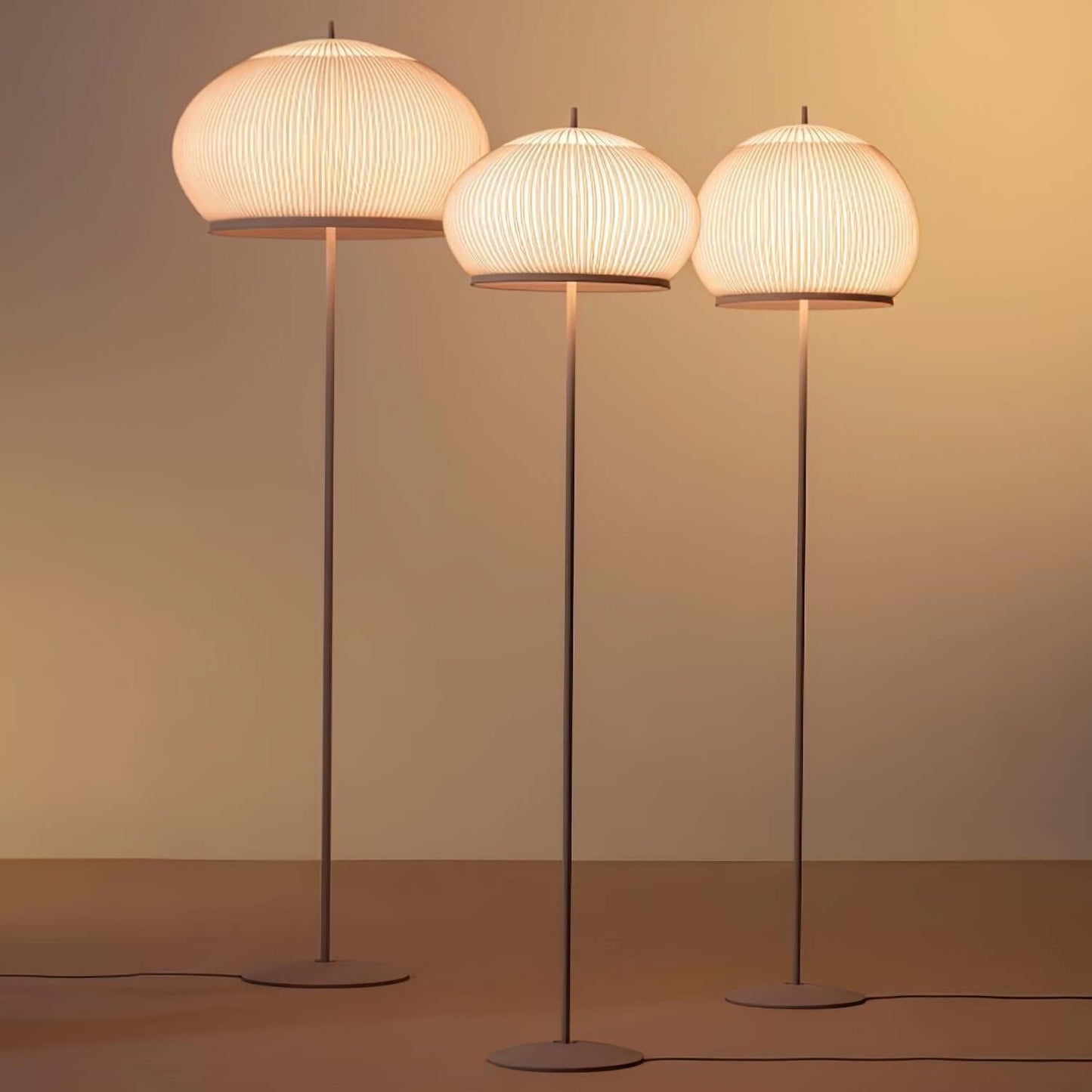 Knit Lantern Floor Lamp