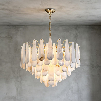 Leon Alabaster Chandelier