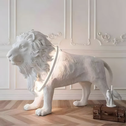 Lion King Sculpture Floor Lamp