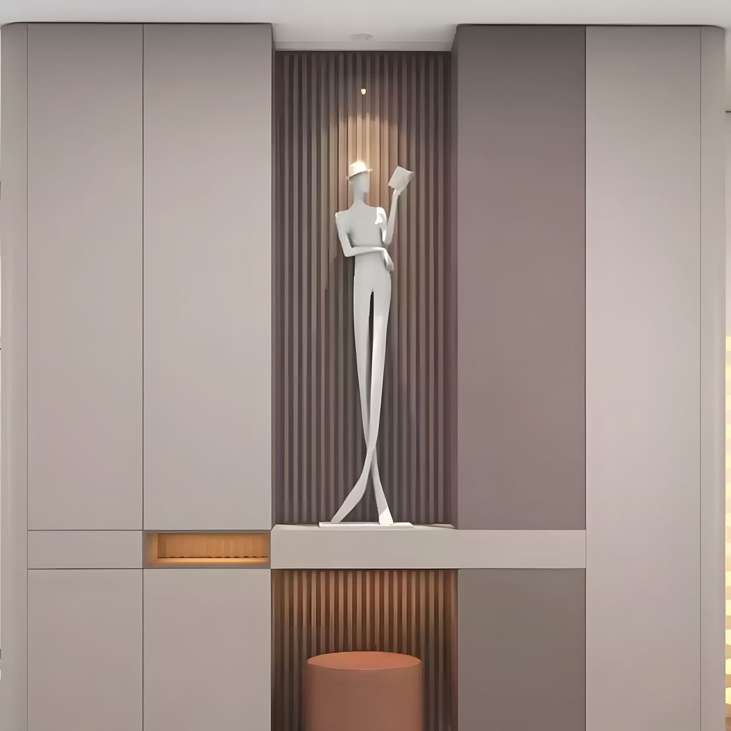 Lomexa Sculptural Floor Lamp