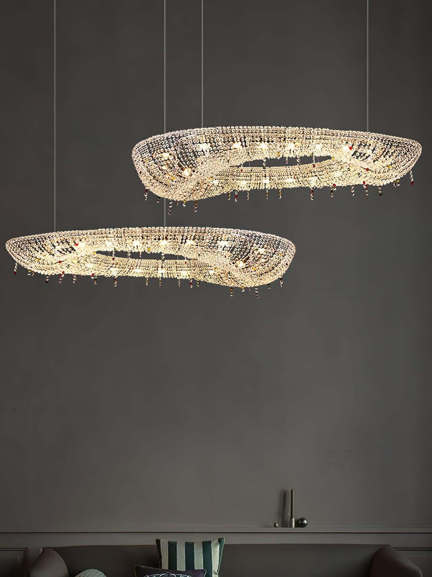 Lumori Oval Chandelier
