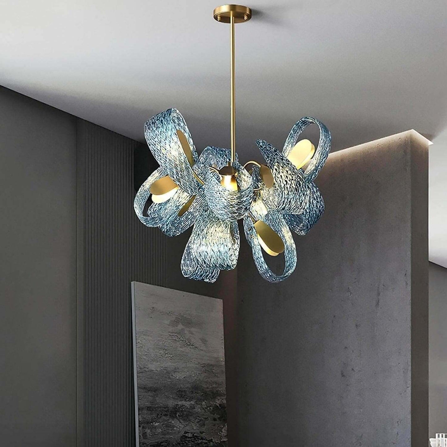 Petal Glass Chandelier
