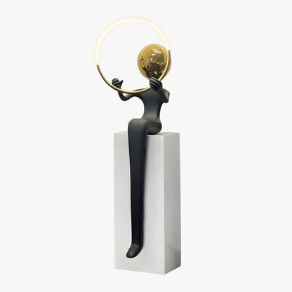 Lymora Sculpture Floor Lamp