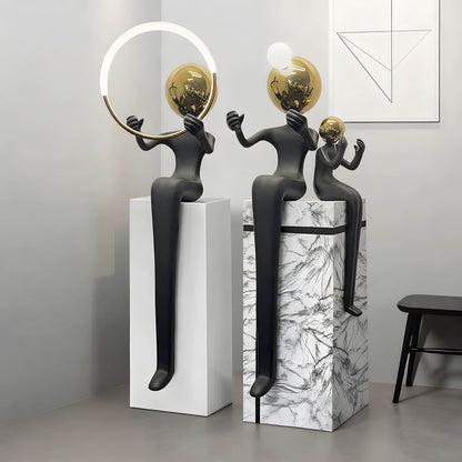 Lymora Sculpture Floor Lamp