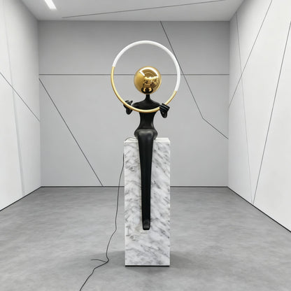 Lymora Sculpture Floor Lamp
