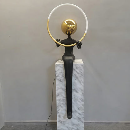 Lymora Sculpture Floor Lamp