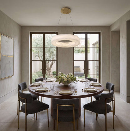 Marika Alabaster Chandelier