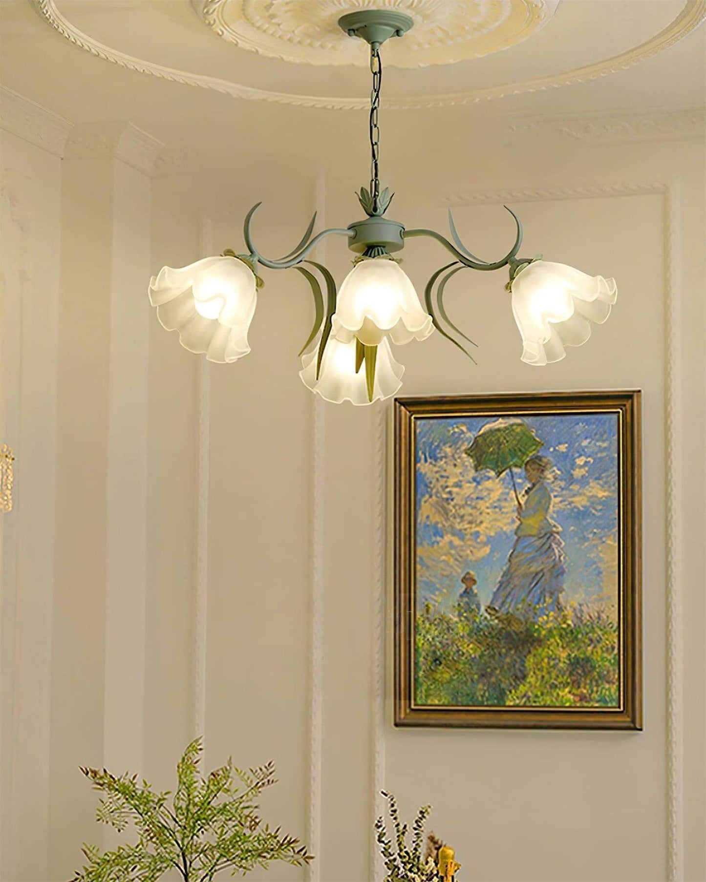 Maysea Lily Flower Chandelier