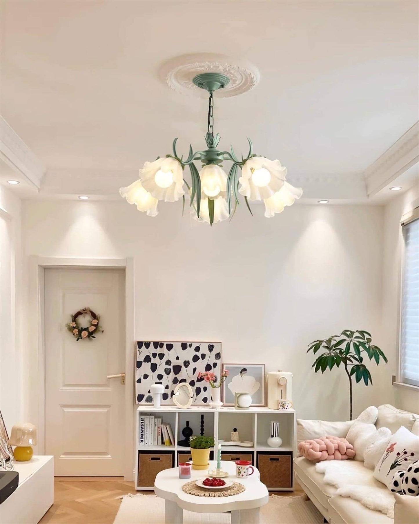 Maysea Lily Flower Chandelier