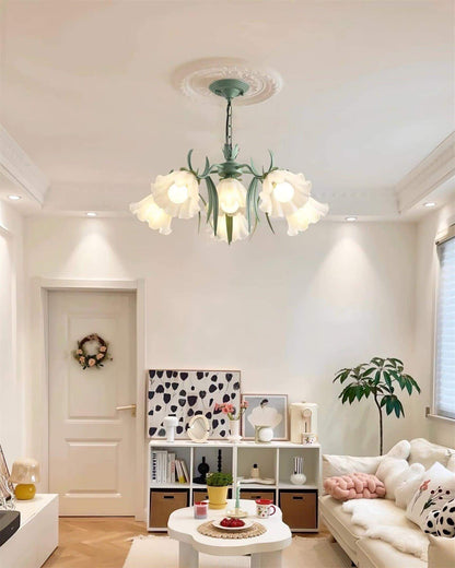 Maysea Lily Flower Chandelier