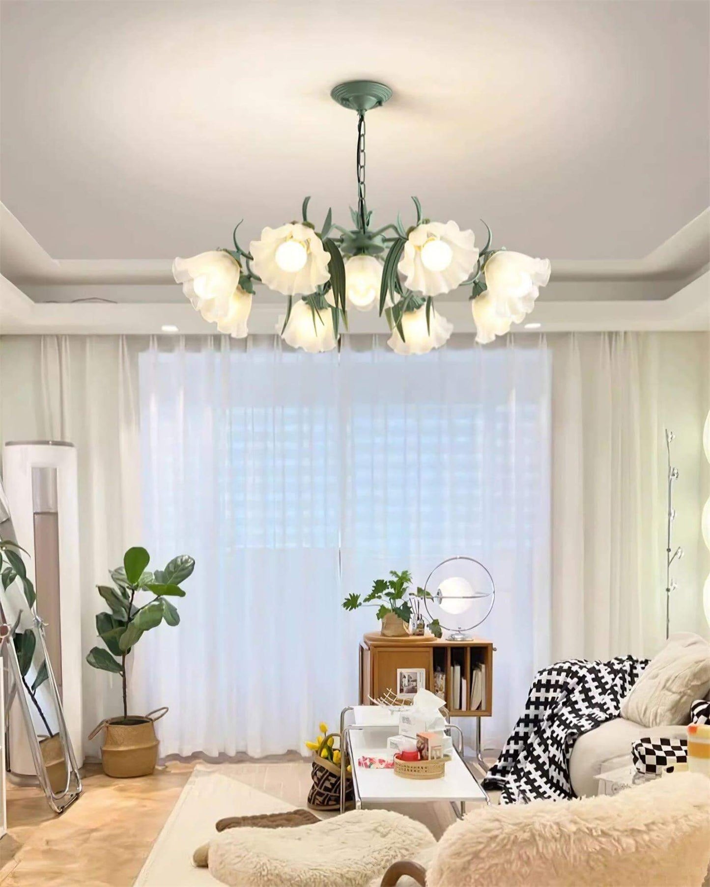 Maysea Lily Flower Chandelier