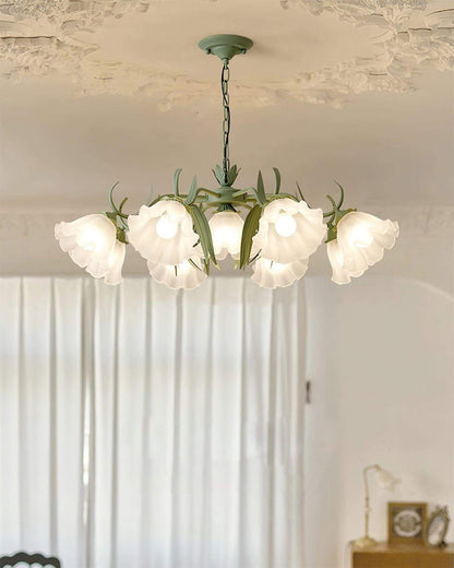 Maysea Lily Flower Chandelier